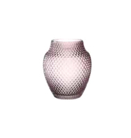 LEONARDO Poesia Vase Becherförmige Vase Glas Pink