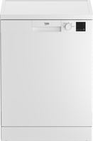 Beko DVN04X20W Freestanding Full Size Dishwasher with Low Water Consumption