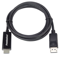 PremiumCord kportadk01-05 5 m DisplayPort HDMI Zwart