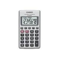 Casio HL-820VA számológép Hordozható Alap számológép Ezüst