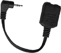 Albrecht 29254 audio kabel 2.5mm 3.5mm Zwart
