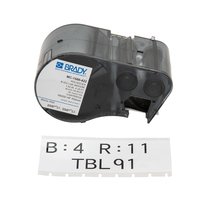 Brady MC-1500-422 printeretiket Wit Zelfklevend printerlabel