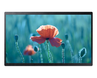 Samsung LH24QBREBGC Digital signage flat panel 60.5 cm (23.8") Wi-Fi 250 cd/m² Full HD Black Tizen 16/7