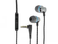 DeLOCK 27183 headphones/headset Wired In-ear Calls/Music Grey