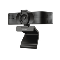 Trust Teza webkamera 3840 x 2160 pixelek USB 2.0 Fekete