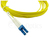 BlueOptics CAB-SMF-LC-LC-20-BO Glasfaserkabel 20 m LC/APC G.657.A1 Gelb