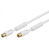 Microconnect COAX010WHQ kabel koncentryczny 10 m Biały