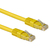 ACT 10.00m Cat6a UTP cable de red Amarillo 10 m U/UTP (UTP)
