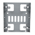 StarTech.com Dubbele 2,5 inch naar 3,5 inch HDD-steun voor SATA harde schijven 2,5 inch naar 3,5 inch steun met 2 schijven voor montagebay