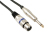 HQ Power PAC111 audio kabel 6 m XLR (3-pin) 6.35mm Zwart
