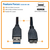 Tripp Lite U326-001-BK USB Kabel 0,3 m USB 3.2 Gen 1 (3.1 Gen 1) USB A Micro-USB B Schwarz