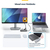 StarTech.com USB C Multiport Adapter - USB-C naar 4K 60Hz HDMI 2.0, 100W Power Delivery Pass-through, SD/MicroSD, 2-Port USB 3.0 Hub, GbE - USB Type-C Mini Dock - Lange (30cm) K...