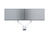 Multibrackets 3989 Flachbildschirm-Tischhalterung 81,3 cm (32") Weiß Tisch/Bank