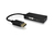 ICY BOX IB-AC1031 DisplayPort DVI-D + VGA (D-Sub) + HDMI Fekete