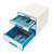 Leitz WOW Cube file storage box Polystyrol Blue, White