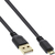 InLine 31720F USB-kabel 2 m USB 2.0 USB A Micro-USB B Zwart