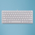 R-Go Tools Compact R-Go Tastatur, QWERTY (US), verkabelt, weiß
