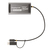 StarTech.com USB-C naar Dual-HDMI Adapter, USB-C of A naar 2x HDMI, 4K 60Hz, 100W Power Delivery Pass-Through, 30cm Ingebouwde Kabel, USB naar HDMI Multi-Monitor Converter voor ...