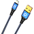 OEHLBACH D1C9321 USB Kabel USB 2.0 0,5 m USB A Lightning Schwarz, Blau