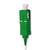Qoltec 54129 fibre optic cable 1 m SC G.657.A Green, White
