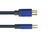 Alcasa 4844-SF030B video kabel adapter 3 m Mini DisplayPort HDMI Blauw