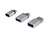 Equip 133475 adattatore per inversione del genere dei cavi USB C, USB C, USB A USB A, Micro-USB, USB C Argento