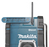 Makita DMR108N radio Portátil Digital Negro, Verde azulado