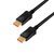 LogiLink CDV0100 kabel DisplayPort 10 m Czarny