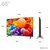 LG 65UT73006LA.AEKQ TV 165.1 cm (65") 4K Ultra HD Smart TV Wi-Fi Black