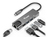 Equip 133489 dokkoló állomás és port replikátor Vezetékes USB 3.2 Gen 1 (3.1 Gen 1) Type-C Szürke