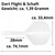 Fenix Dart Flight und Shaft, All-In-One System, weiß, 28mm