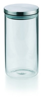 Kela Vorratsdose Baker Glas 19,5cm 9,5cmØ 1,1l Formschöne Vorratsdose aus Glas