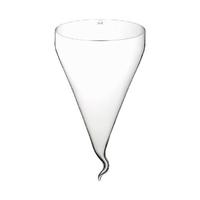Glas-Weinkühler/Cloche D:26cm, H:41-44cm Borosilikatglas, klar, mundgeblasen,