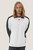 Zip-Sweatshirt Contrast MIKRALINAR®, weiß/anthrazit, 6XL - weiß/anthrazit | 6XL: Detailansicht 7