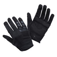 Kids' Cycling Long Summer Gloves Ages 8-14 - Black - 10 Years