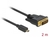 Delock Kabel Micro HDMI D Stecker > DVI 24+1 Stecker 2 m