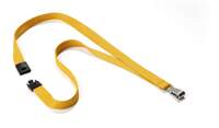 Durable Textile Lanyard 15mm - Ochre - Pack of 10