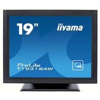 iiyama touch monitor, 19", 1280x1024, 5:4, 230cd, 5ms, 1000:1,VGA/HDMI/DP, T1931SAW