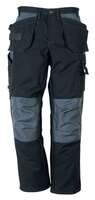 Kansas GmbH Spodnie dla rzemieślników 288 PS25 rozmiar C54 czarny/szary 65 % PES / 35 % CO