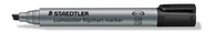 Lumocolor® flipchart marker 356 B mit Keilspitze schwarz