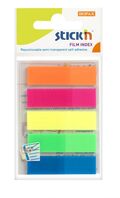 ValueX Index Flags Repositionable 12x45mm 5x25 Flags Neon Assorted Colours (Pack 125)