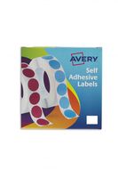 Avery Label in Dispenser on Roll Rectangular 25x19mm White Ref 24-421 [1200 Labels]