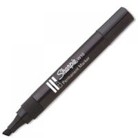 Sharpie W10 Permanent Marker Chisel Tip 1.5-5mm Line Black (Pack 12)