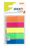 ValueX Index Flags Repositionable 12x45mm 5x25 Flags Neon Assorted Col(Pack 125)