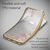 NALIA Brillantini Custodia compatibile con iPhone 6 6S, Glitter Copertura Protezione Silicone Sottile Telefono Cellulare, Slim Fiori Cover Case Protettiva Scintillio Bumper Gold...
