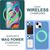 MagSafe Hülle für iPhone 15 Plus Liquid Silikon Schutz Handyhülle Magnet Case Blau