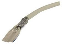 Flachbandleitung, 10-polig, RM 1.27 mm, 0,09 mm², AWG 28, grau