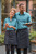 Damenbluse Kim Langarm; Kleidergröße 50; azurblau