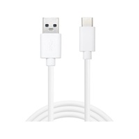 Sandberg Átalakító Kábel - USB-C 3.1 > USB-A 2.0 (USB-C, USB-A, fehér, 1m)