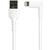 1m White Angled Lightning to USB Cable